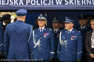 meldunek komendanta powiatowego policji inspektora Macieja Klepackiego komendantowi wojewódzkiemu policji nadinspektorowi Sławomirowi Litwinowi