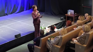 Zaproszeni goście podczas obchodów 100-lecia Kobiet w Policji