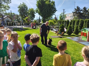 Policjanci z wizytą w przedszkolu